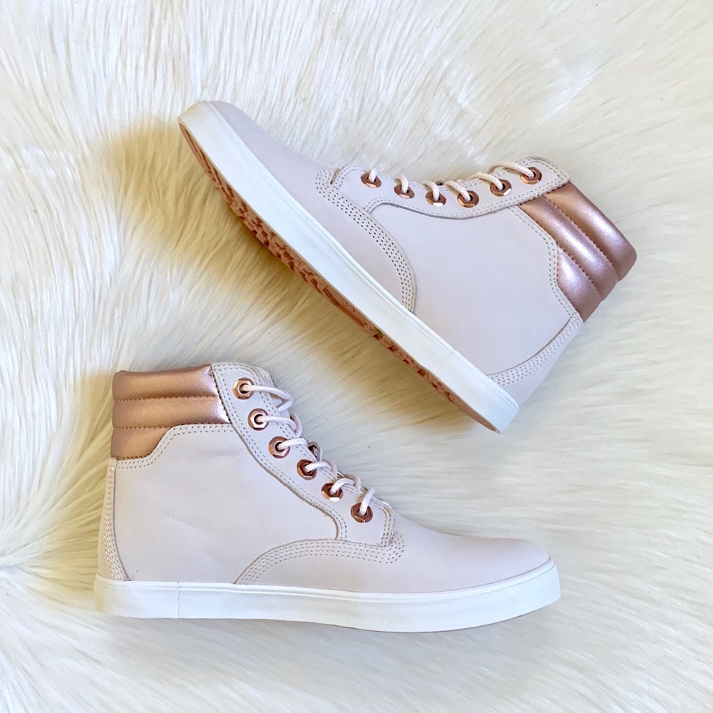 Timberland Natural Nubuck Dausette Sneaker Boots - Picture 4 of 8